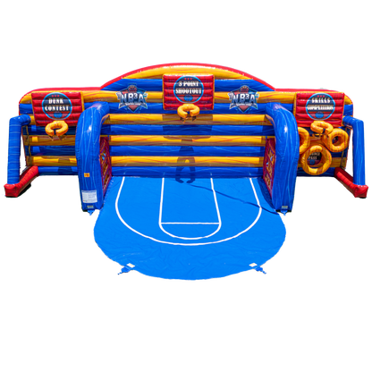 NB3A All Star Challenge Inflatable Basketball Game