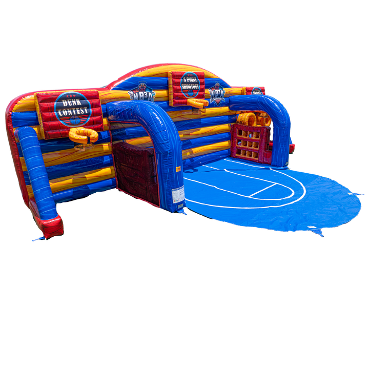 NB3A All Star Challenge Inflatable Basketball Game