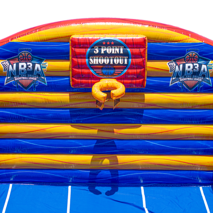 NB3A All Star Challenge Inflatable Basketball Game