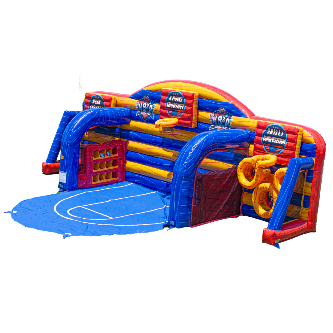 NB3A All Star Challenge Inflatable Basketball Game