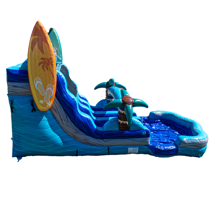 16FT Good Vibes Dual Lane Slide