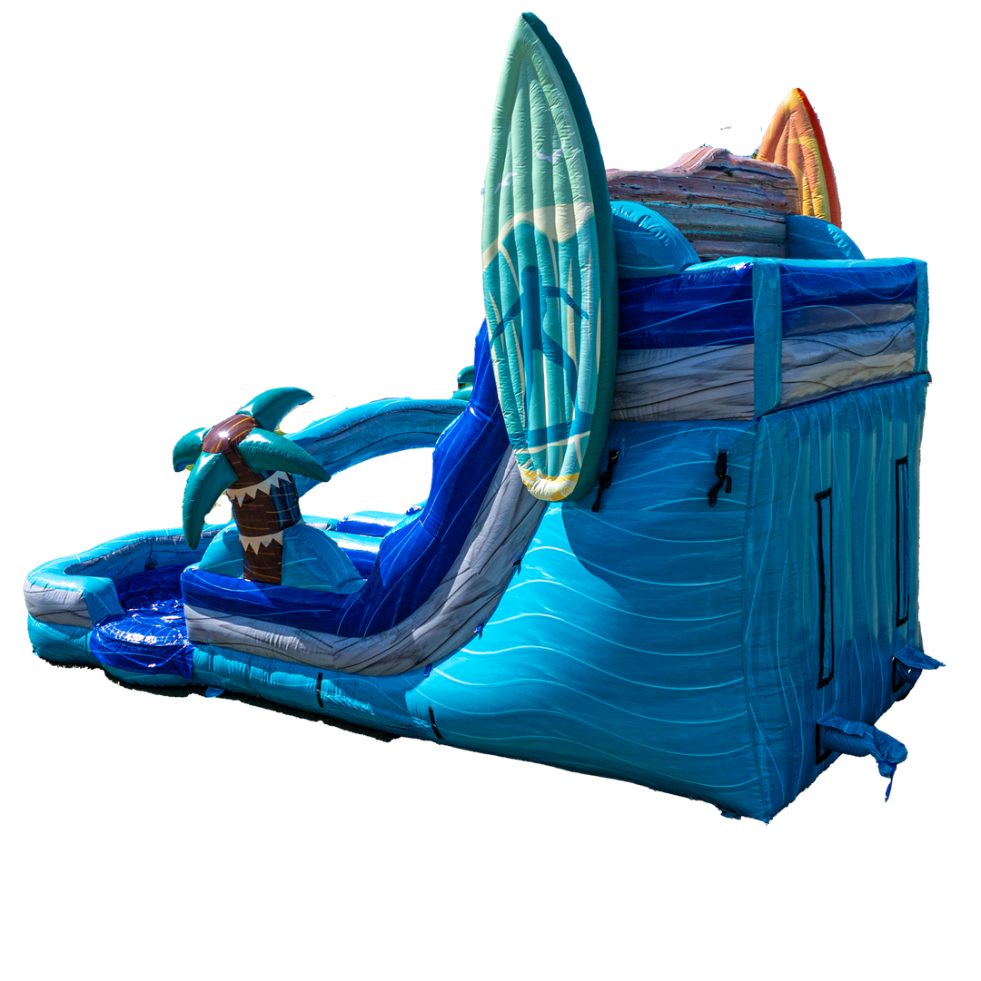 16FT Good Vibes Dual Lane Slide
