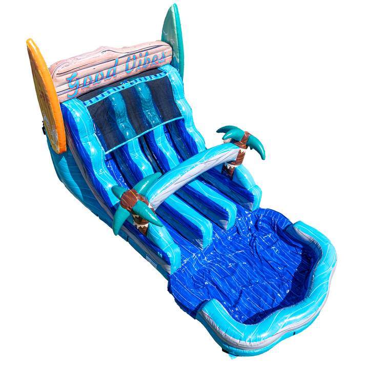 16FT Good Vibes Dual Lane Slide