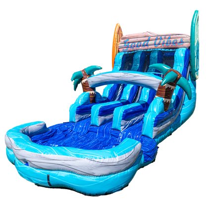 16FT Good Vibes Dual Lane Slide
