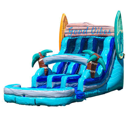 16FT Good Vibes Dual Lane Slide