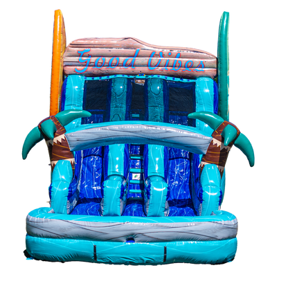 16FT Good Vibes Dual Lane Slide