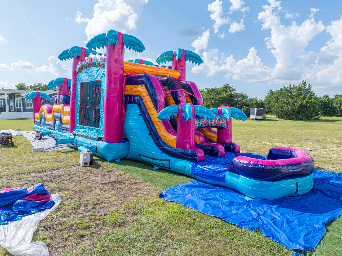 Aloha Splash Combo Obstacle Course
