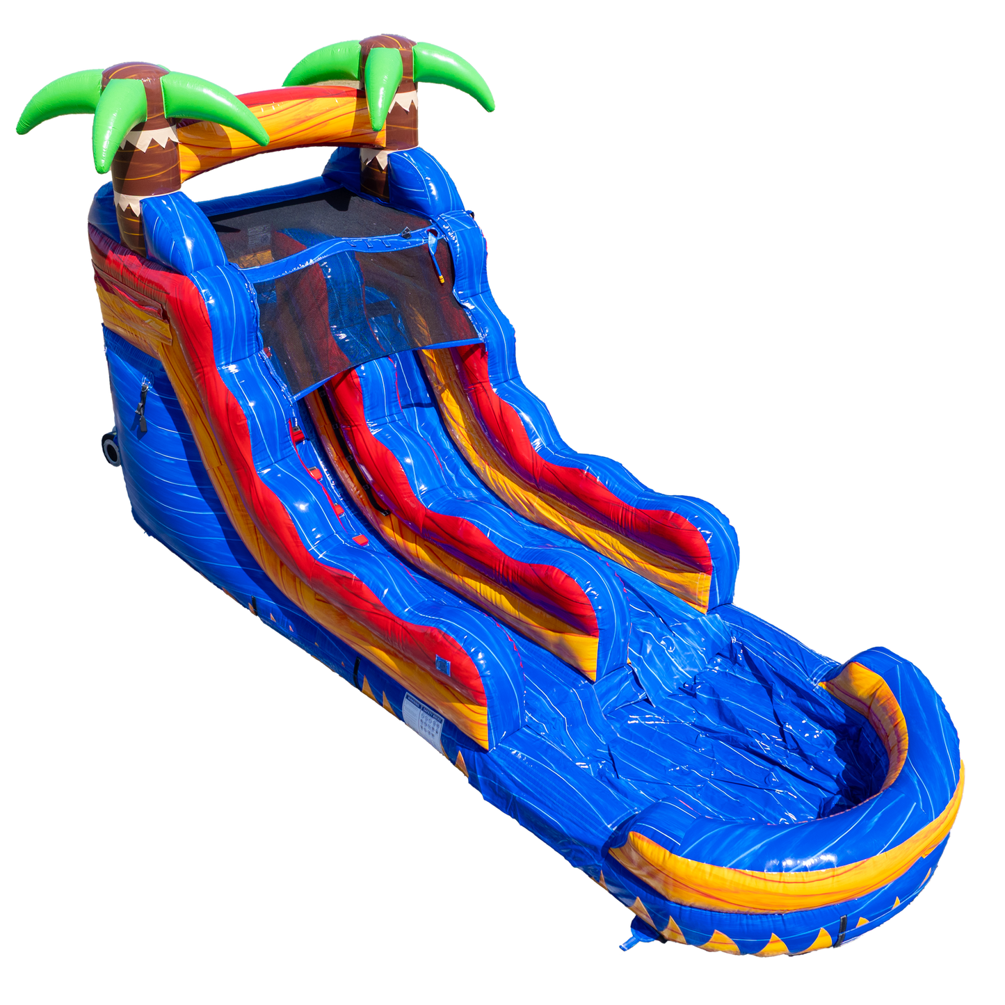 14FT Tropical Single Lane Slide