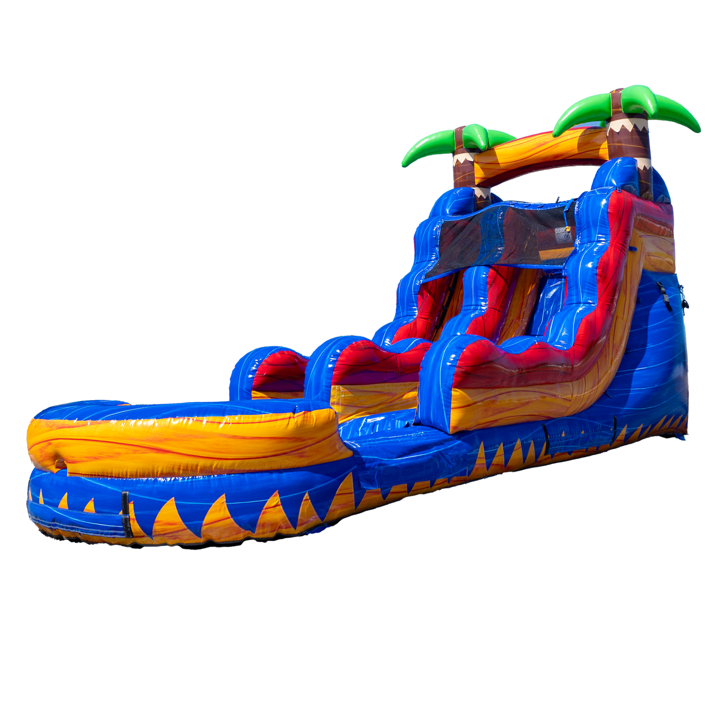 14FT Tropical Single Lane Slide