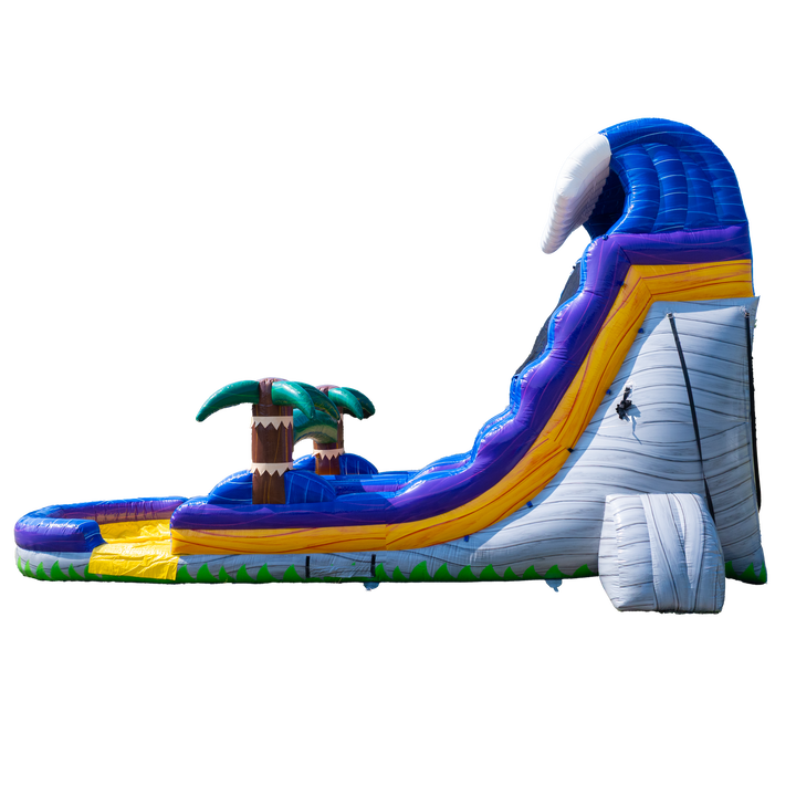 20FT Grey Surge Dual Lane Slide Center Climb