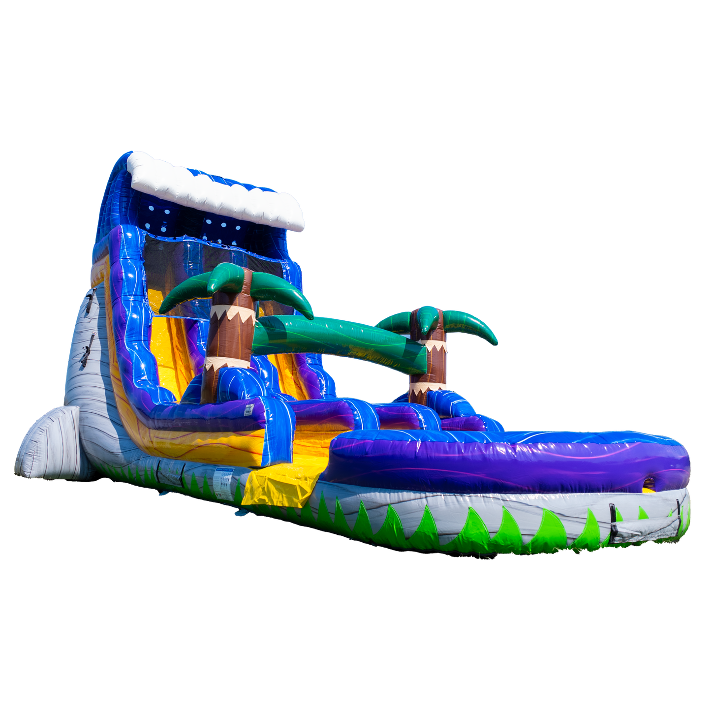 20FT Grey Surge Dual Lane Slide Center Climb