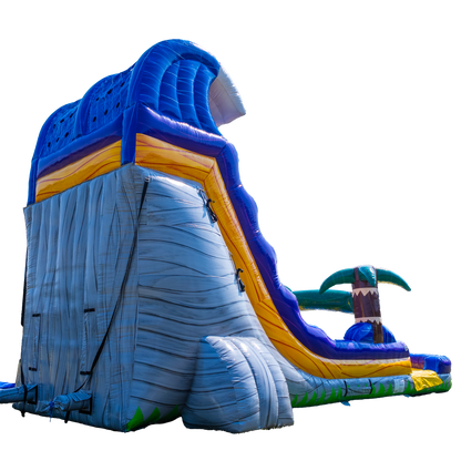 20FT Grey Surge Dual Lane Slide Center Climb