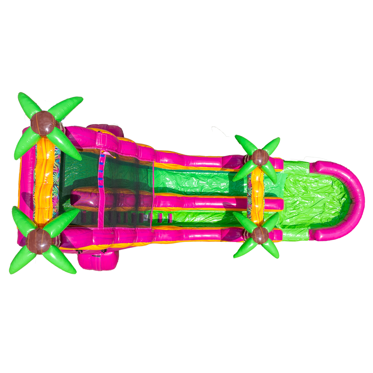 20FT Magenta Single Lane Slide