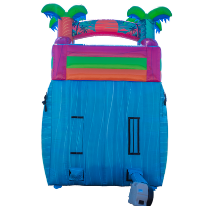 16FT Electric Tropics Single Lane Slide