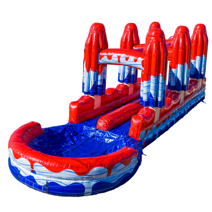 Red White and Cool Dual Slip N Slide