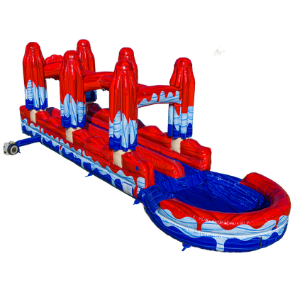 Red White and Cool Dual Slip N Slide