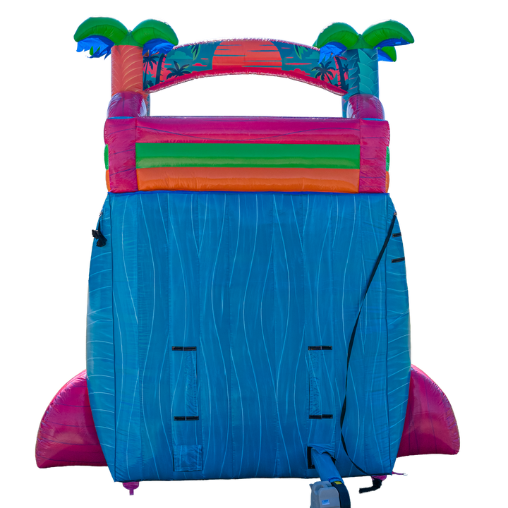 20FT Electric Tropics Dual Lane Slide