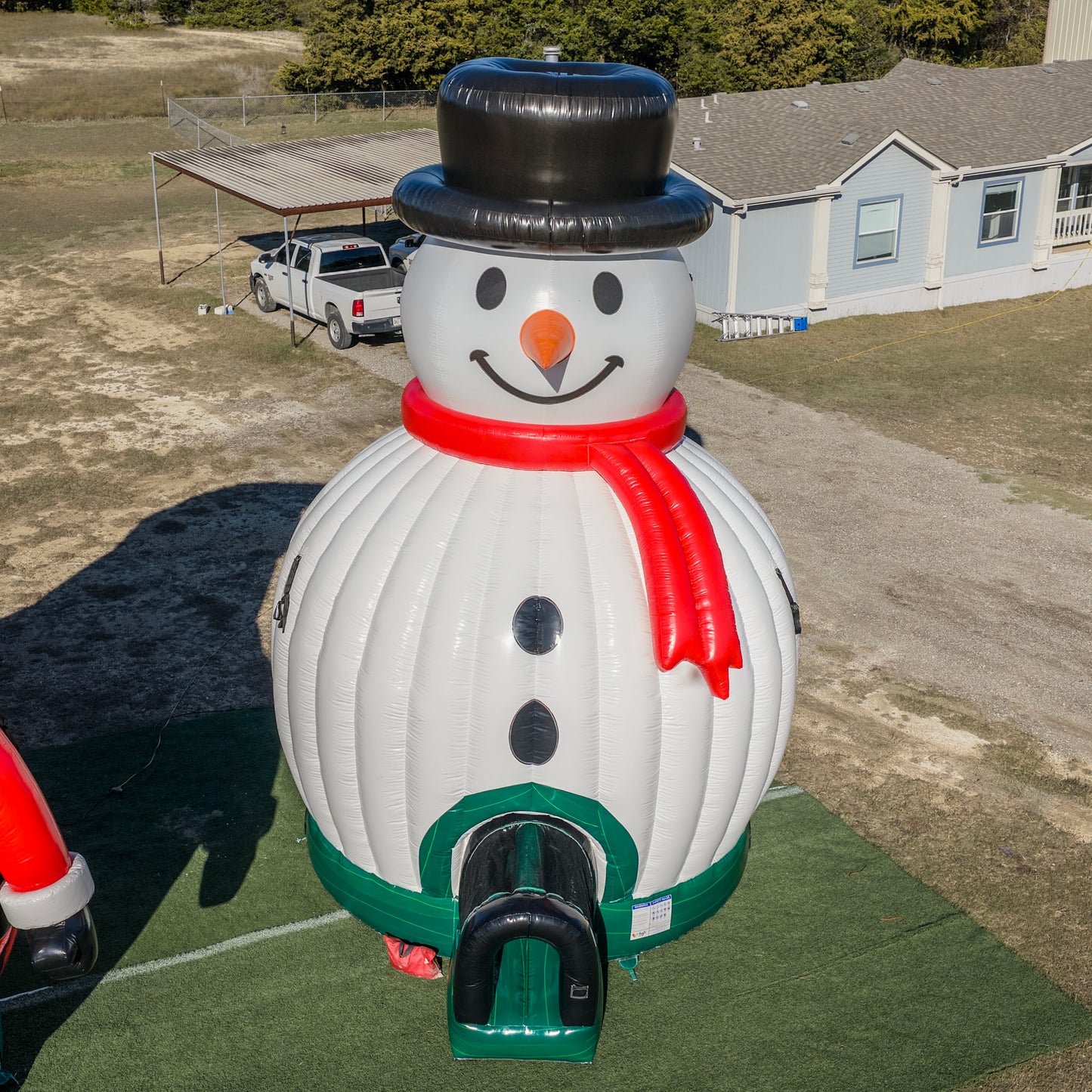 Snowman Bounce House