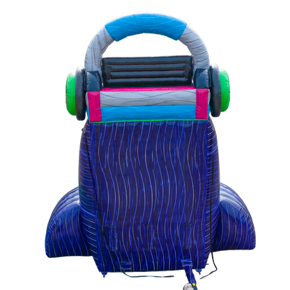 27FT Glitch Dual Lane Slide w/Slip n Slide