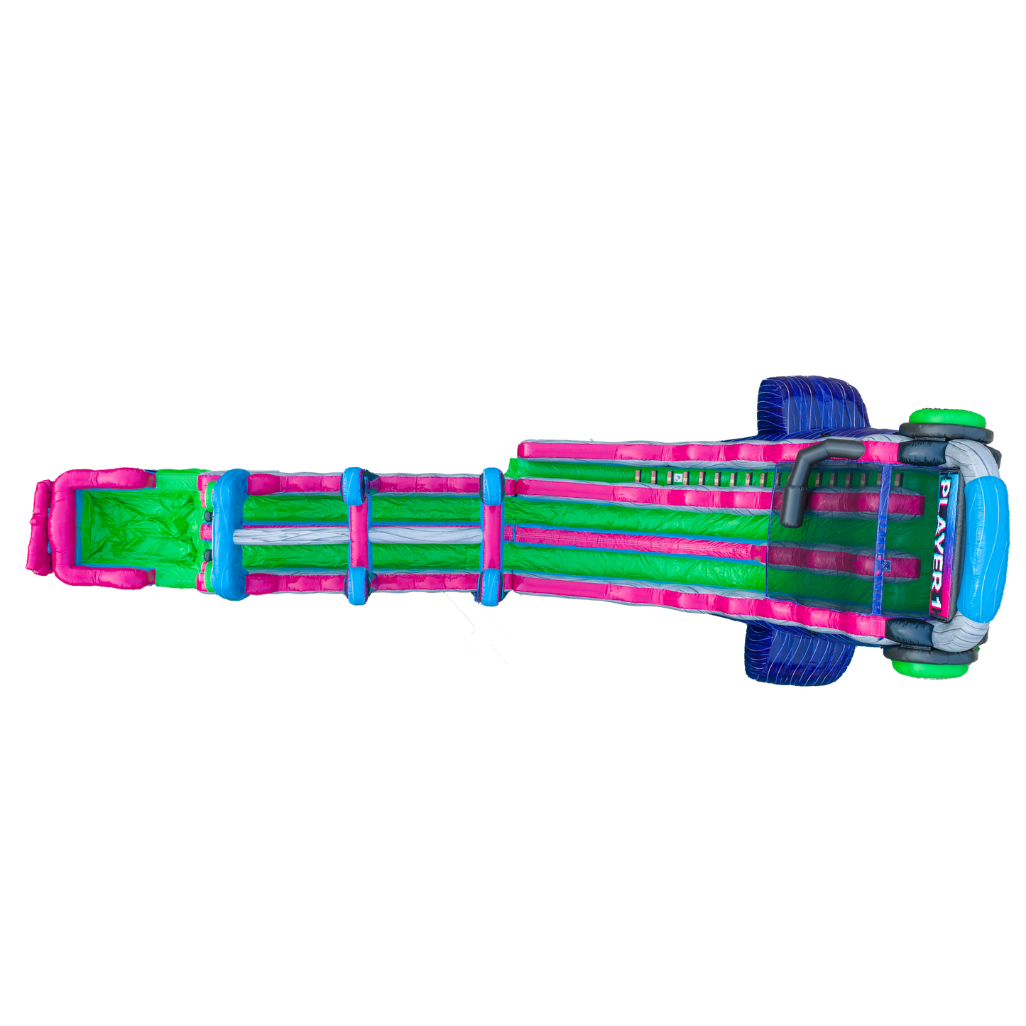 27FT Glitch Dual Lane Slide w/Slip n Slide