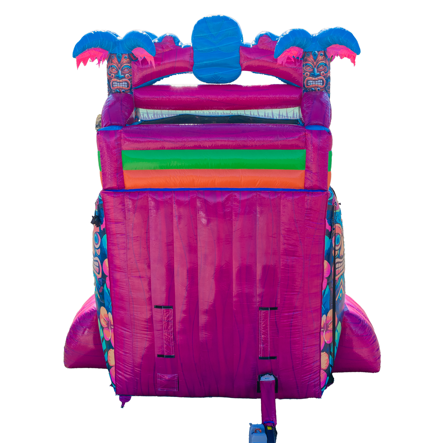 20FT Aloha Splash (Hawaiian Hibiscus) Dual Lane Slide