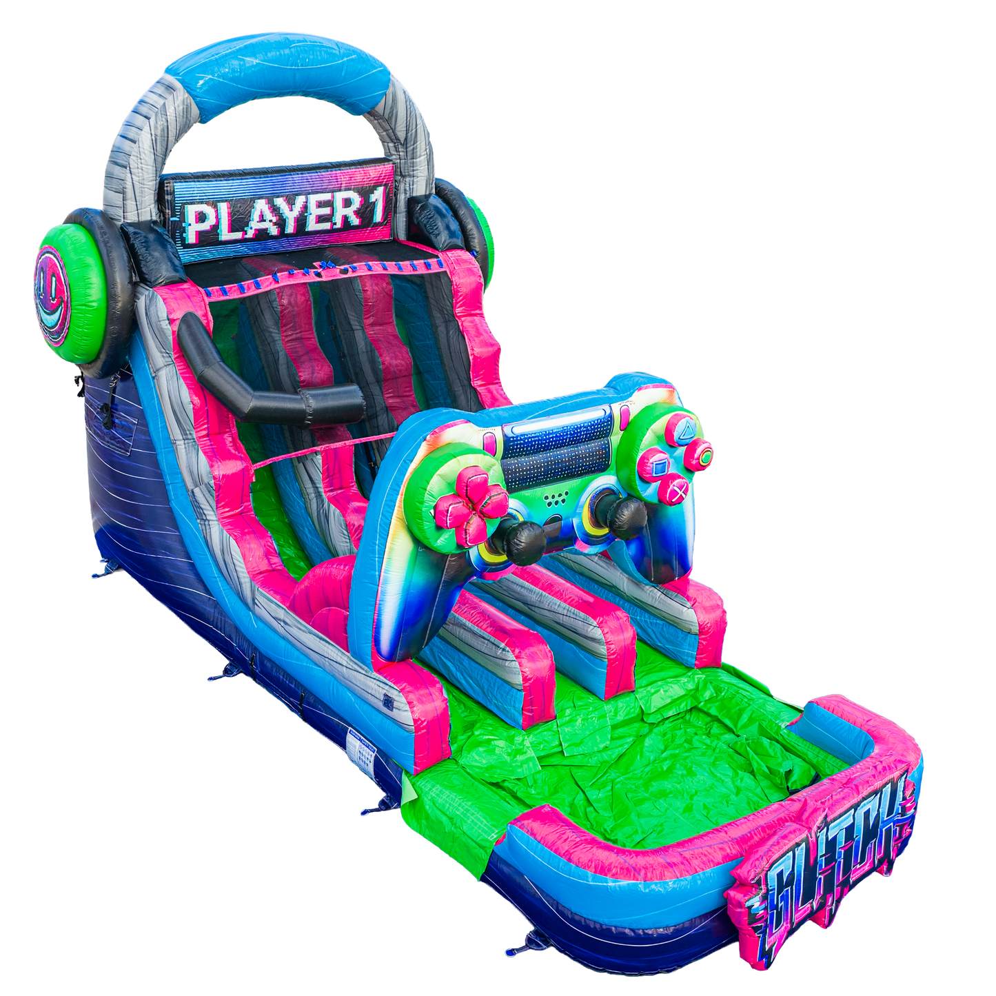 16FT Glitch Dual Lane Slide