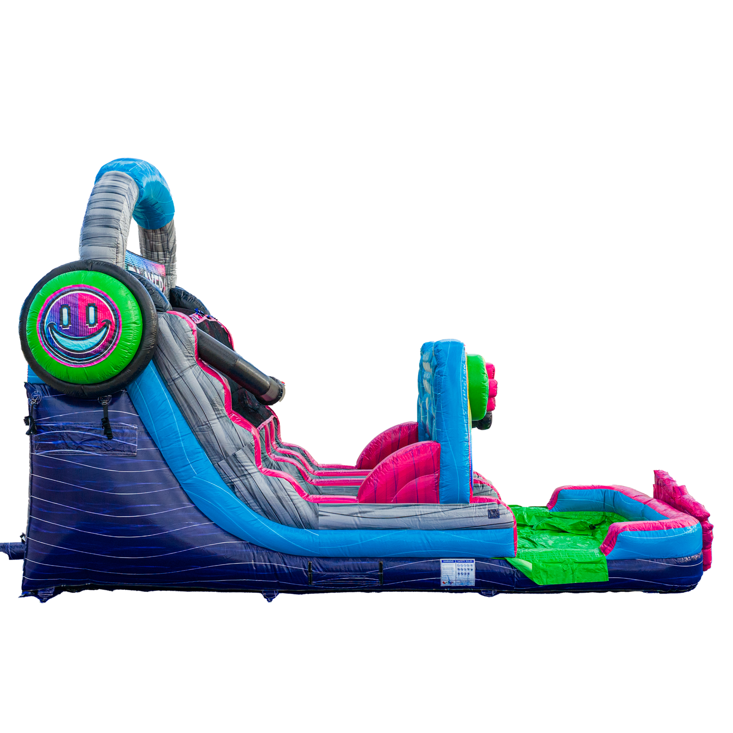 16FT Glitch Dual Lane Slide