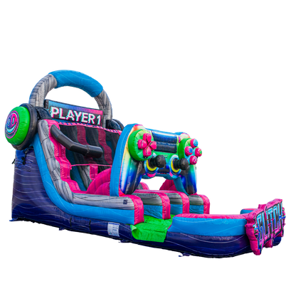16FT Glitch Dual Lane Slide