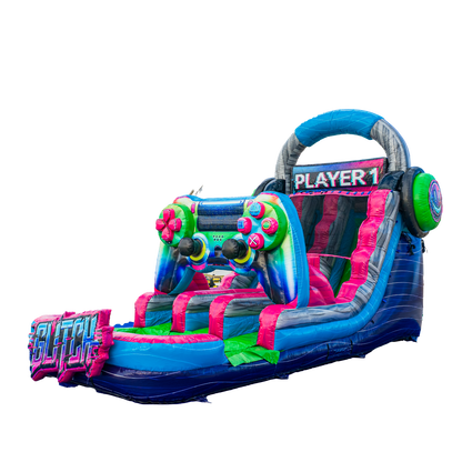 16FT Glitch Dual Lane Slide