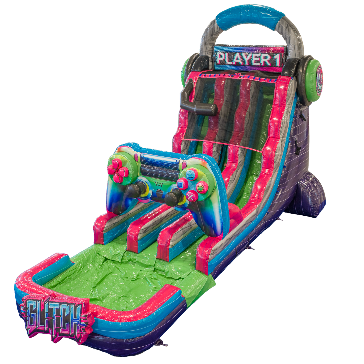 20FT Glitch Dual Lane Slide