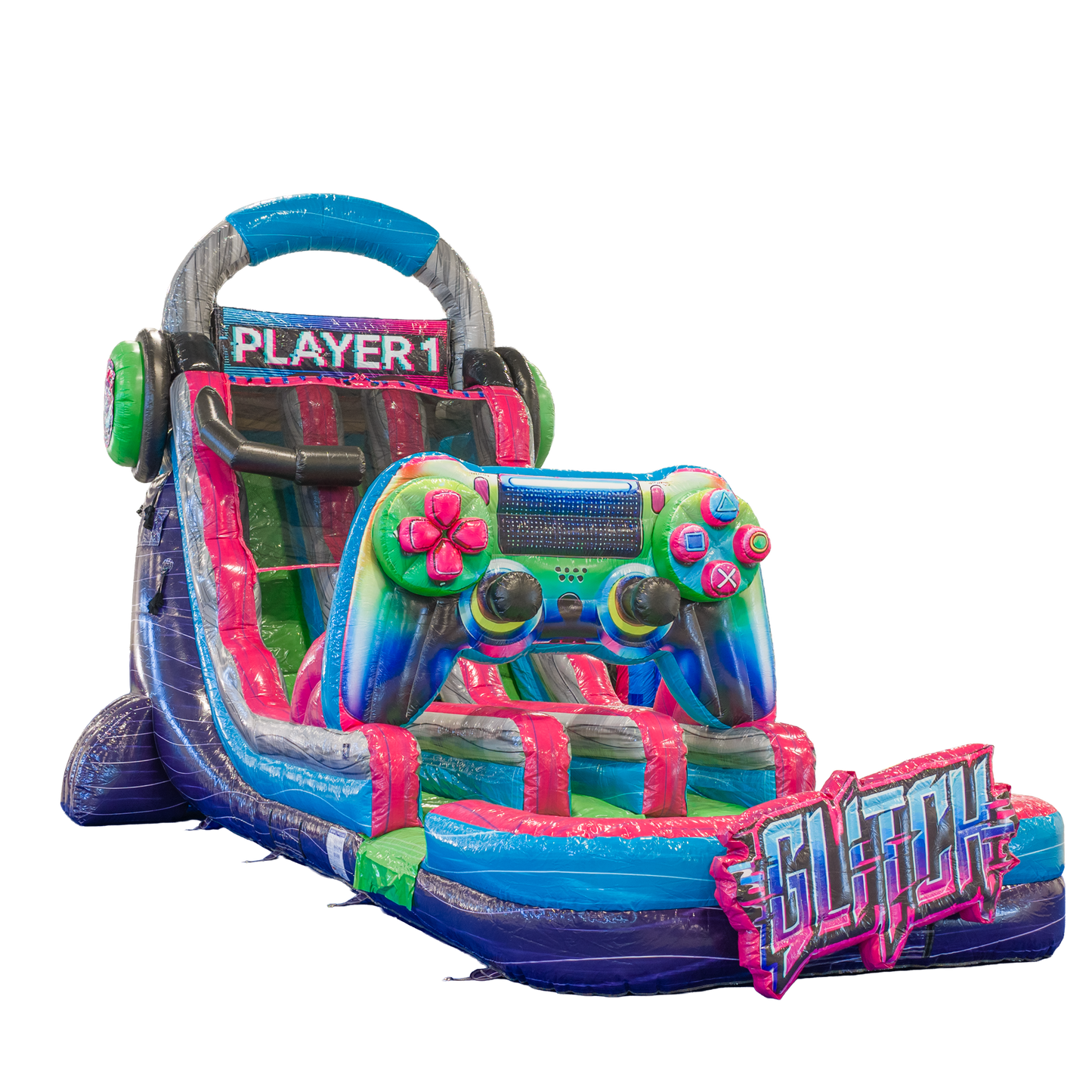 20FT Glitch Dual Lane Slide