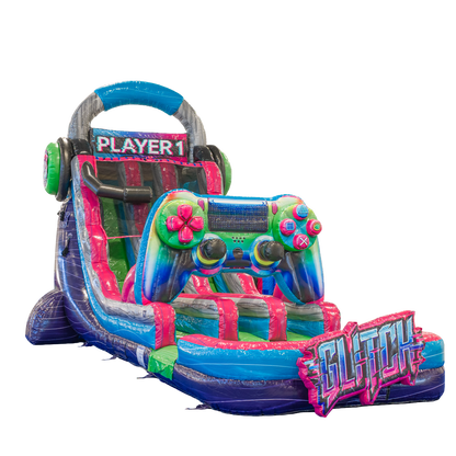 20FT Glitch Dual Lane Slide