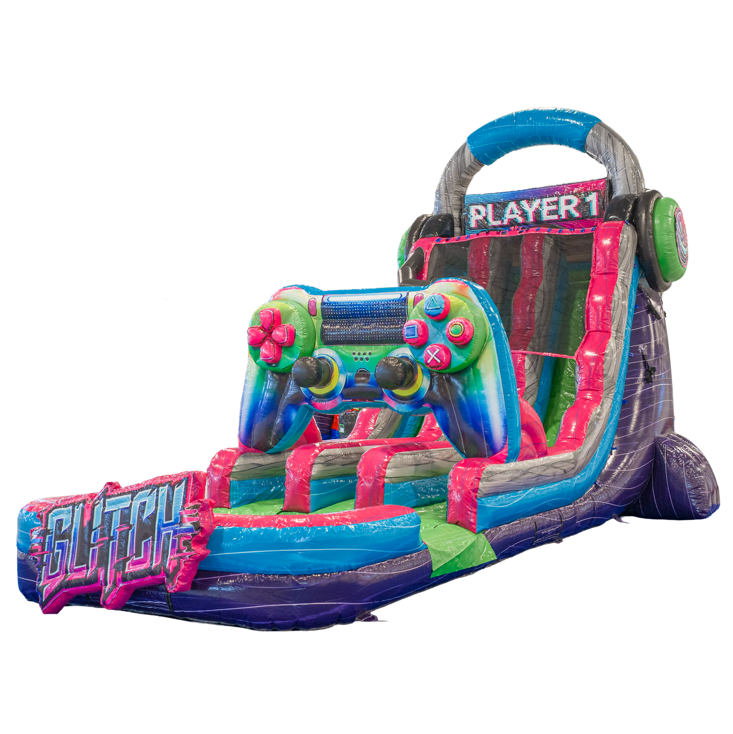 20FT Glitch Dual Lane Slide