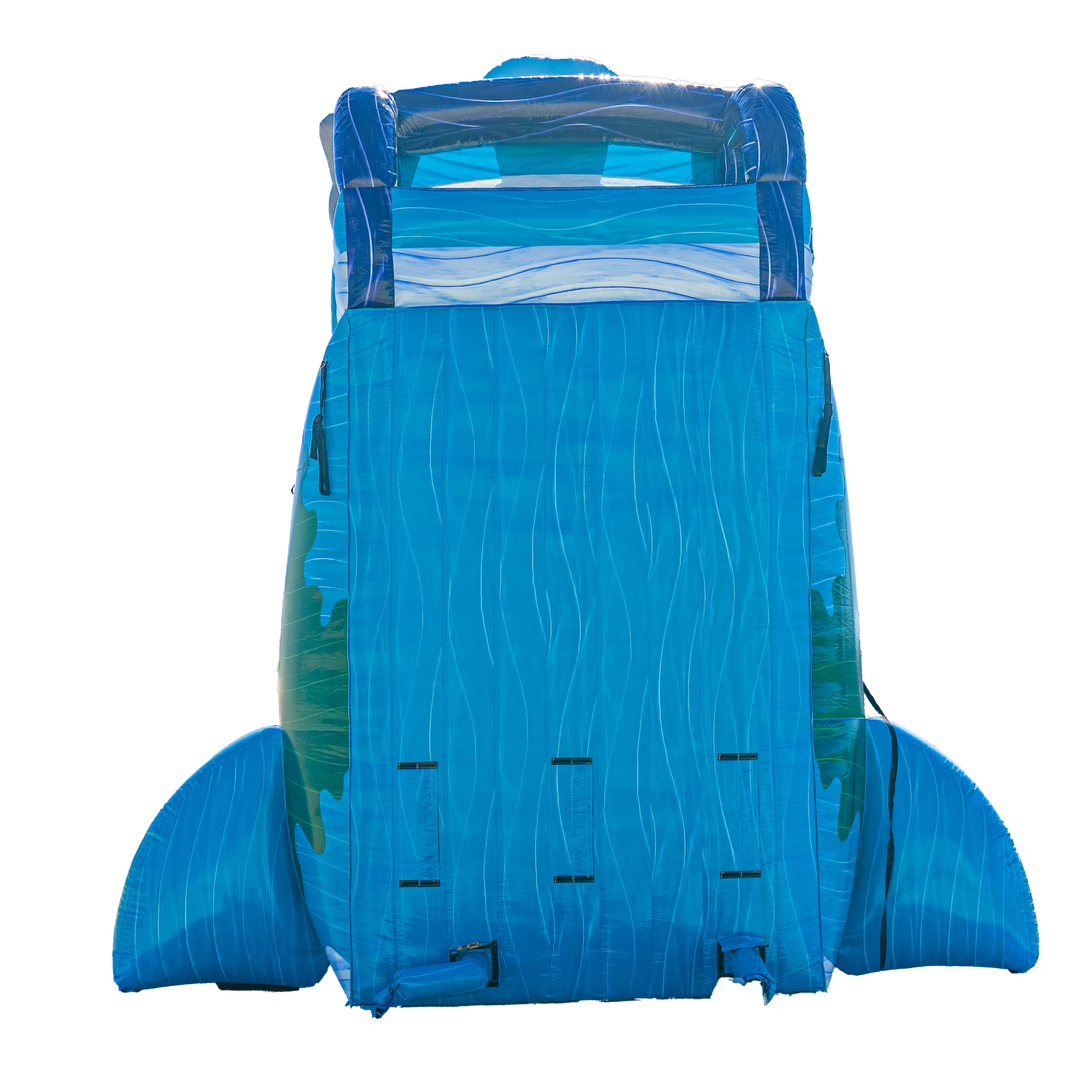 27FT Tiki Tovi Dual Lane Slide w/Slip n Slide