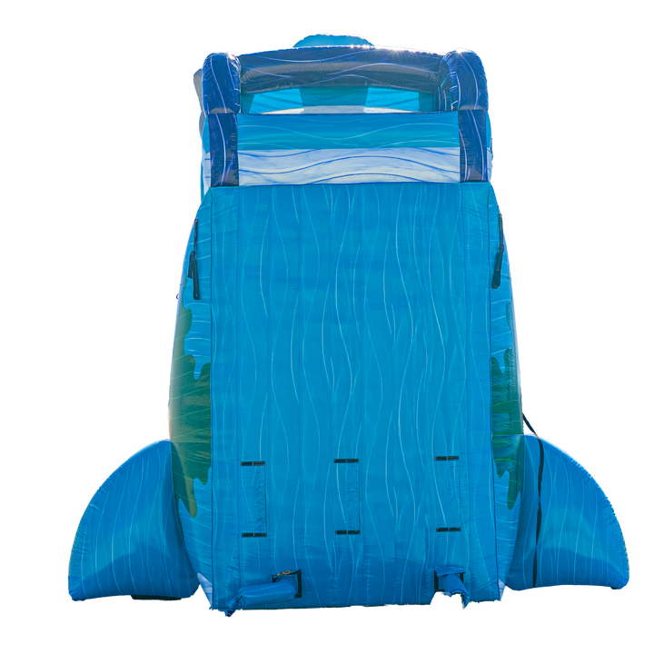 27FT Tiki Tovi Dual Lane Slide w/Slip n Slide