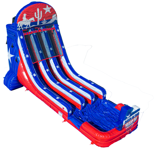 20FT Lone Star Dual Lane Slide