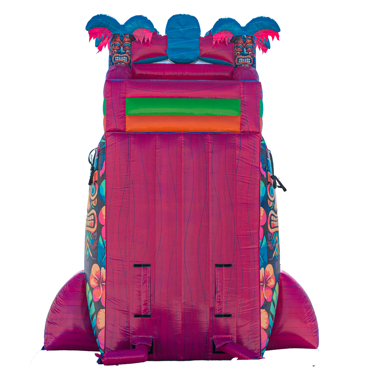 22FT Aloha Splash (Hawaiian Hibiscus) Single Lane Slide PA/NJ Certified (Splash pad)