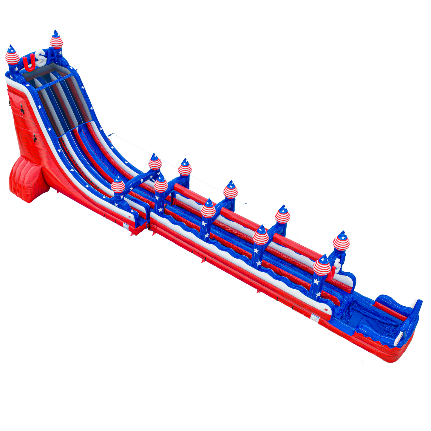 29FT USA Dual Lane Slip n Slide