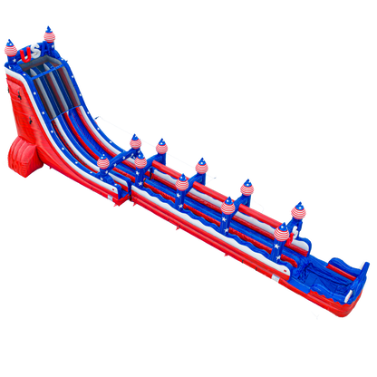 29FT USA Dual Lane Slip n Slide