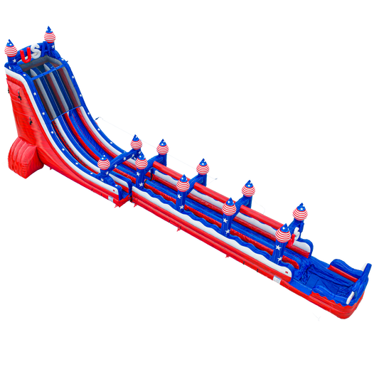 29FT USA Dual Lane Slip n Slide