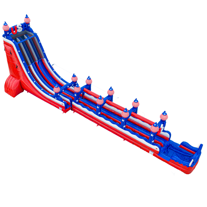 29FT USA Dual Lane Slip n Slide