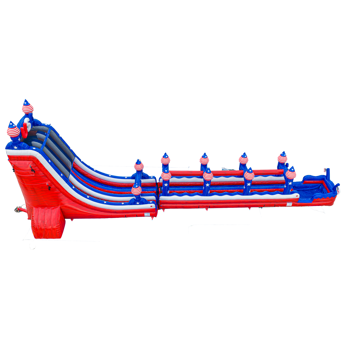 29FT USA Dual Lane Slip n Slide