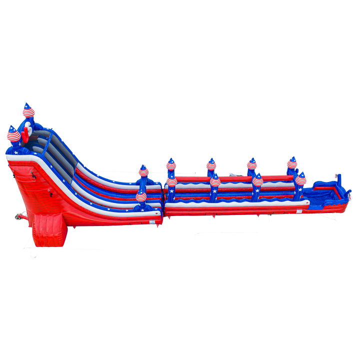 29FT USA Dual Lane Slip n Slide