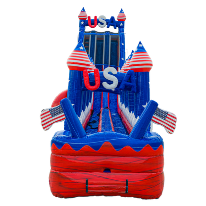 29FT USA Dual Lane Slip n Slide