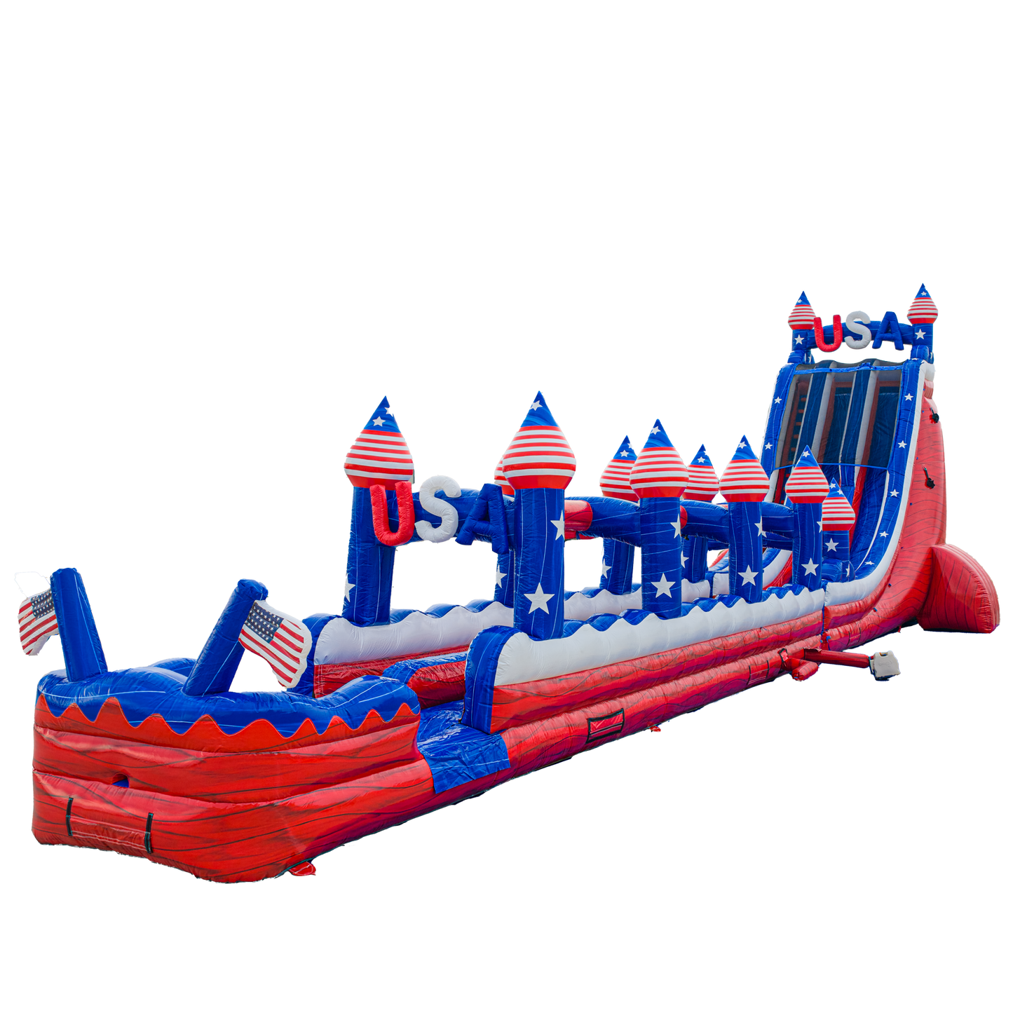 29FT USA Dual Lane Slip n Slide