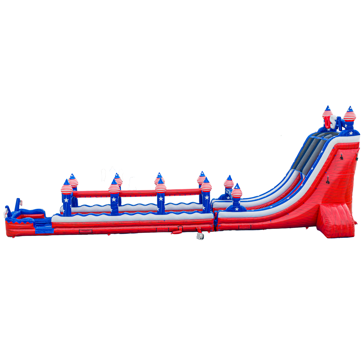 29FT USA Dual Lane Slip n Slide