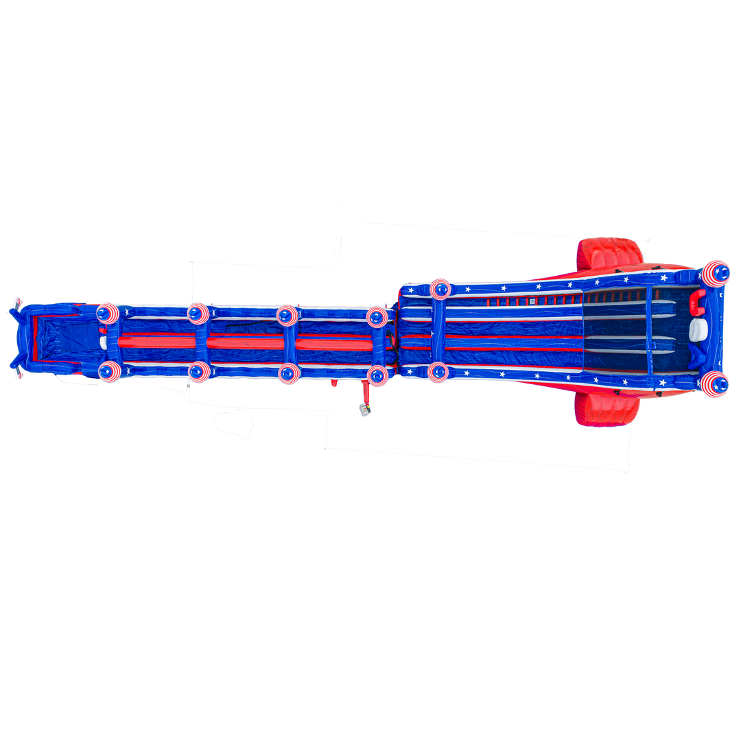 29FT USA Dual Lane Slip n Slide