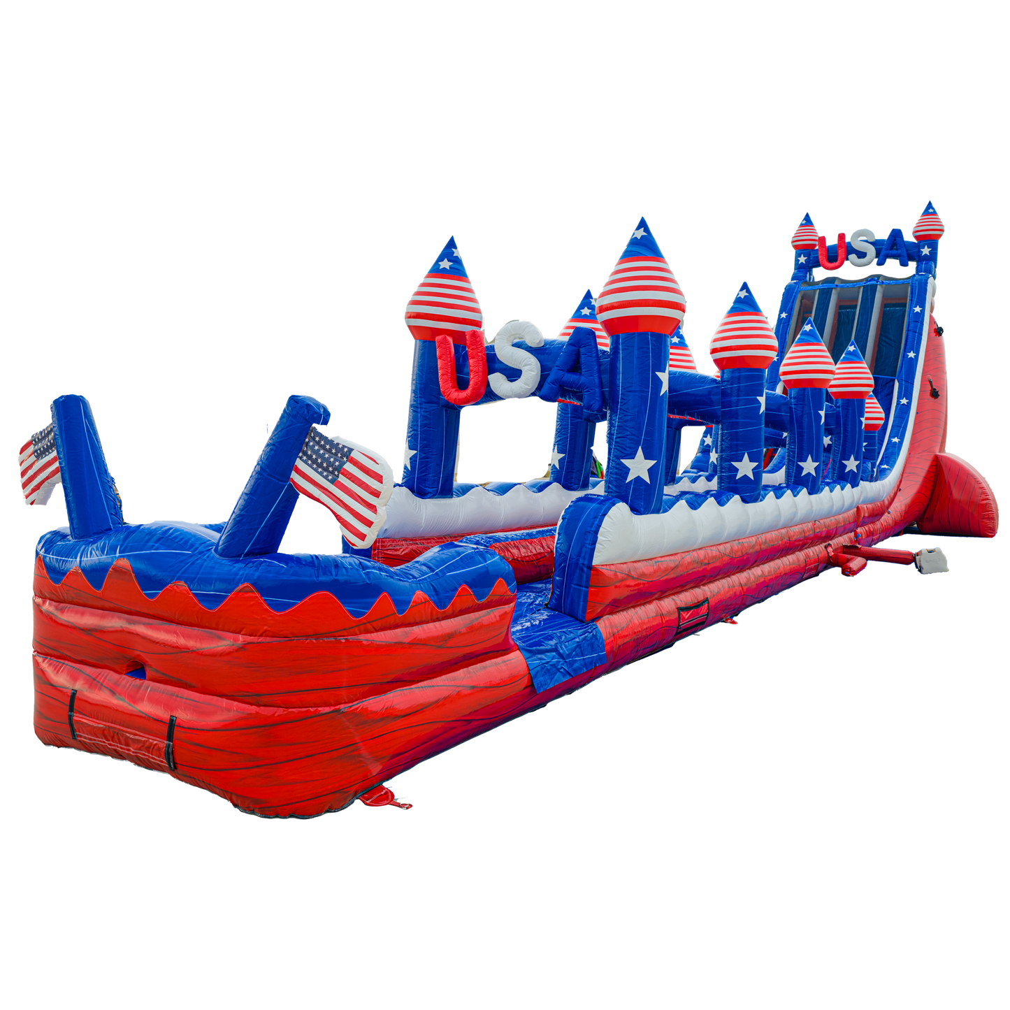 29FT USA Dual Lane Slip n Slide