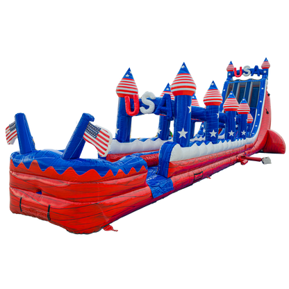 29FT USA Dual Lane Slip n Slide