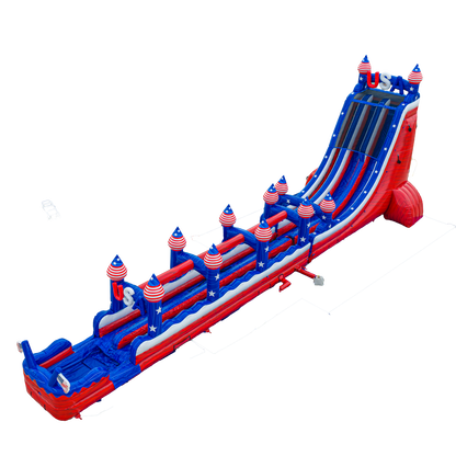 29FT USA Dual Lane Slip n Slide